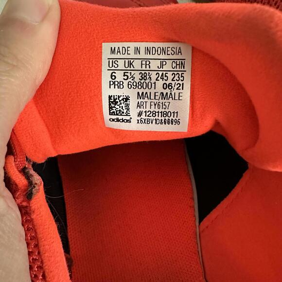 ADIDAS Copa Sense.3 Indoor Sala Mens Red Soccer Shoes, 6 - Picture 2 of 7